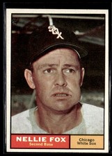 1961 Topps Nellie Fox NRMT Set Break #30