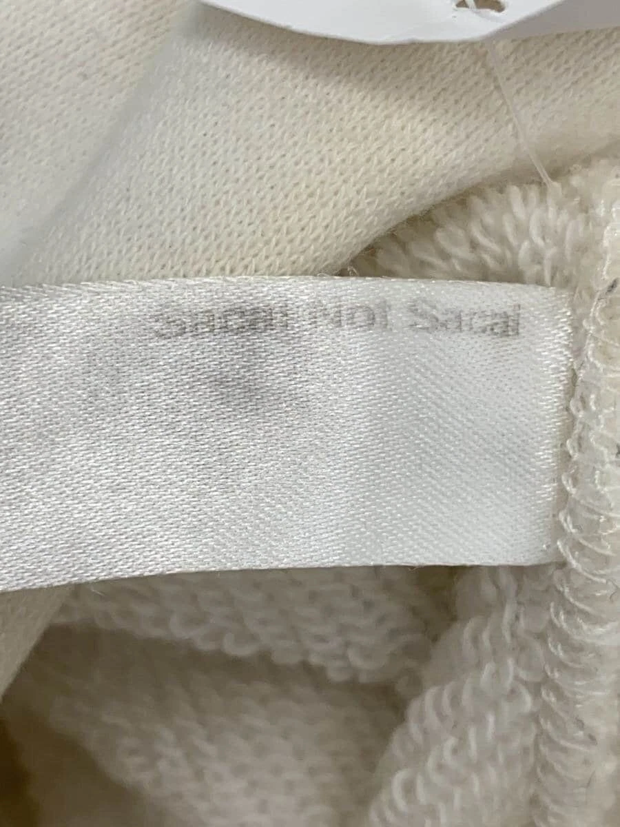 Felpa con cappuccio FRAGMENT DESIGN × sacai bianca usata