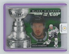 2024-25 Upper Deck Black Diamond Run For The Cup /99 Logan Stankoven Rookie