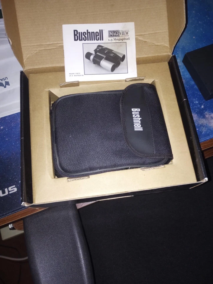 Bushnell Binoculars Built-In Digital Camera 8x30 Model #11-8213 - Image 2 of 4