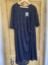 Debenhams Navy Lace Dress Bnwt Uk 22