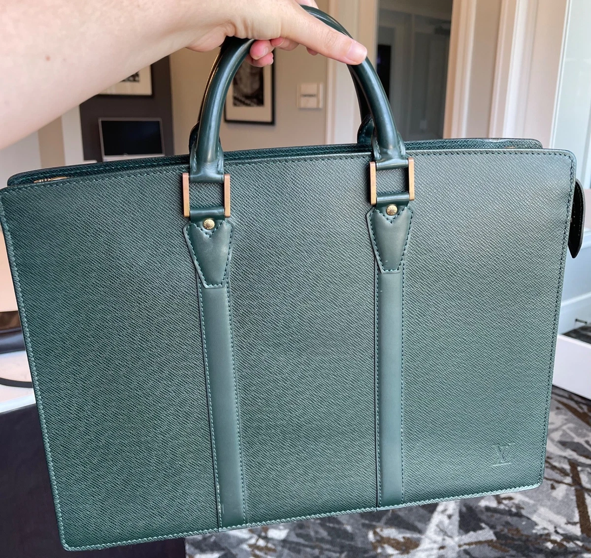 Louis Vuitton Green Bags for Men for sale | eBay