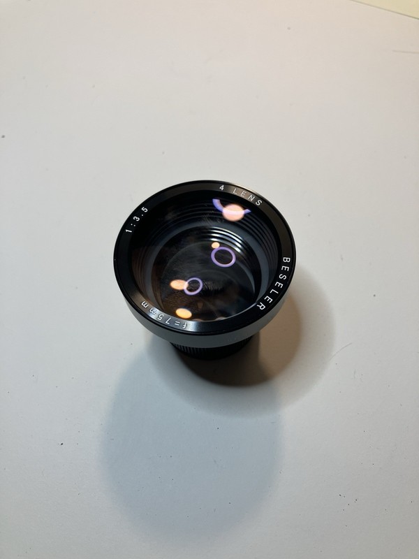 Beseler 75mm f/3.5 Enlarging Lens