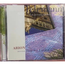 Telemann: Hidden Treasures by Arion Baroque Orchestra Jaap ter Linden NEW CD  