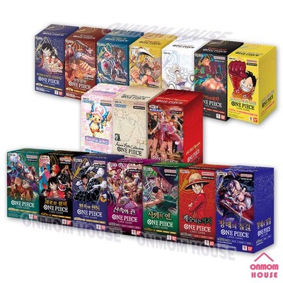 One Piece TCG Card Booster BOX Collection OPK EBK Series OP Korean