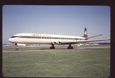 Dupe 35mm airline slide BEA Airtours Comet 4B G-APMD