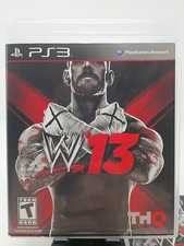 WWE '13 PS3 Complete CIB Tested PlayStation 3 THQ Wrestling Game With Manual