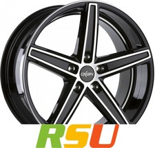 Oxigin 18 Concave black full polish HD 7.5x18" ET51 LK5 112 ML 57.1 Alufelgen...