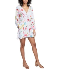 Rachel Roy Womens Floral Romper Jumpsuit