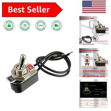 Reliable 6A/125V On/Off Rocker Switch for Automotive  Marine Applications