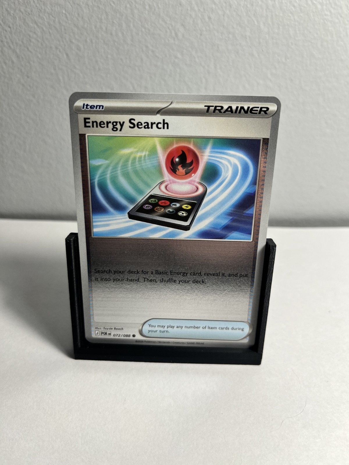 Energy Search 072/088 Me03: Perfect Order Reverse Holo