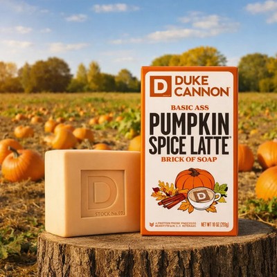 Duke Cannon Duschseife ''Pumpkin Spice Latte'' mit herbstlicher Wohlfühlgarantie