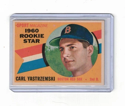 1960 Topps - Sport Magazine 1960 Rookie Star Carl Yastrzemski #148 (RC)