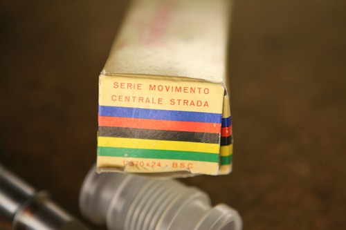 Vintage NOS NEW NIB Campagnolo Record British BSA bottom bracket 115 mm - Picture 6 of 6