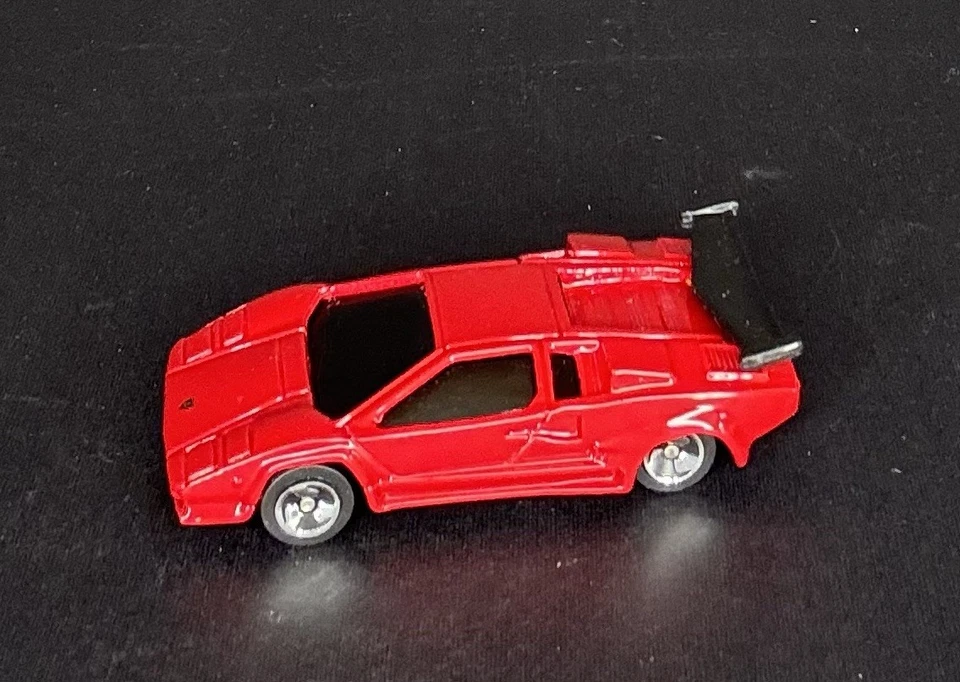 Hot Wheels 2001 Overbored 454 Diecast 1/64 carro solto floco de metal vermelho - Imagem 3 de 4