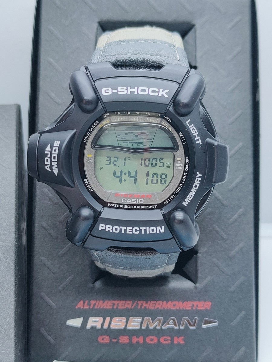 MINT COND. Vintage Casio G Shock DW-9100ZJ-1T RISEMAN 1664 Mod