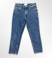 Everlane Original Cheeky Jean Blue Denim Womens Size 28x26 Cropped