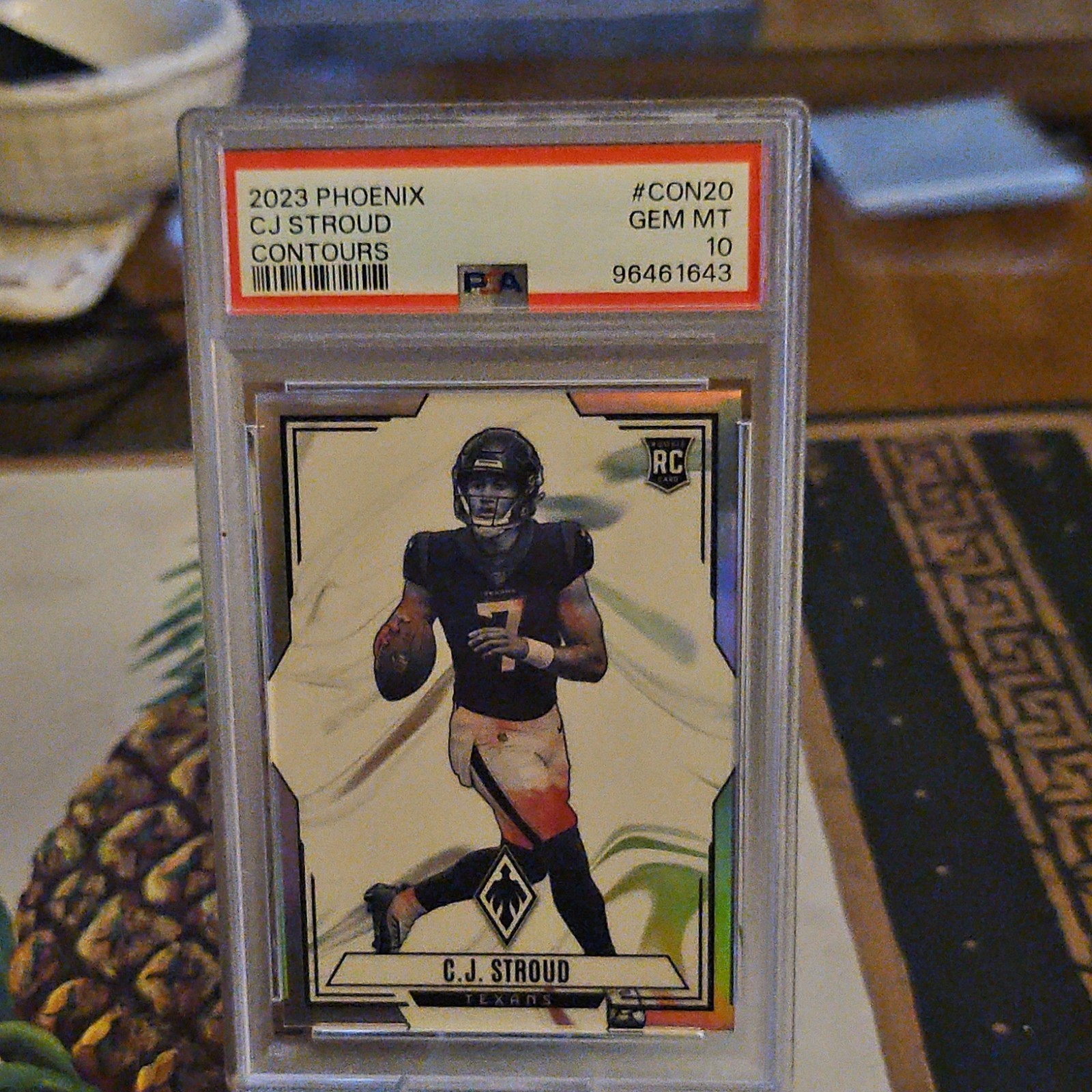 2023 Panini Phoenix - Contours C.J. Stroud #CON-20 Rookie PSA 10 Houston Texans