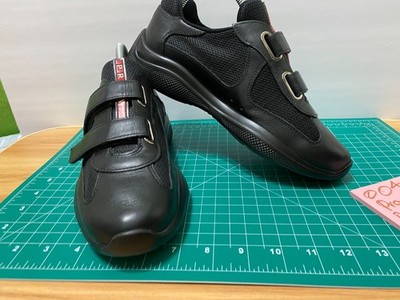 Prada Linea Rossa / Prada Sport Double Strap Sneakers Size 37.5 Italy