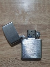 Vintage Zippo Lighter 1947 Original US Made Brushed Chrome &ndash; Working &ndash; Collectib