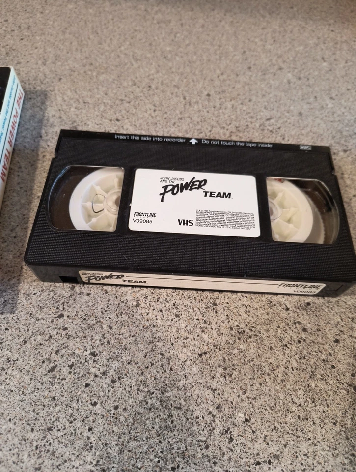 JOHN JACOBS AND THE POWER TEAM VHS  (1990 FRONTLINE) - Image 4 of 4