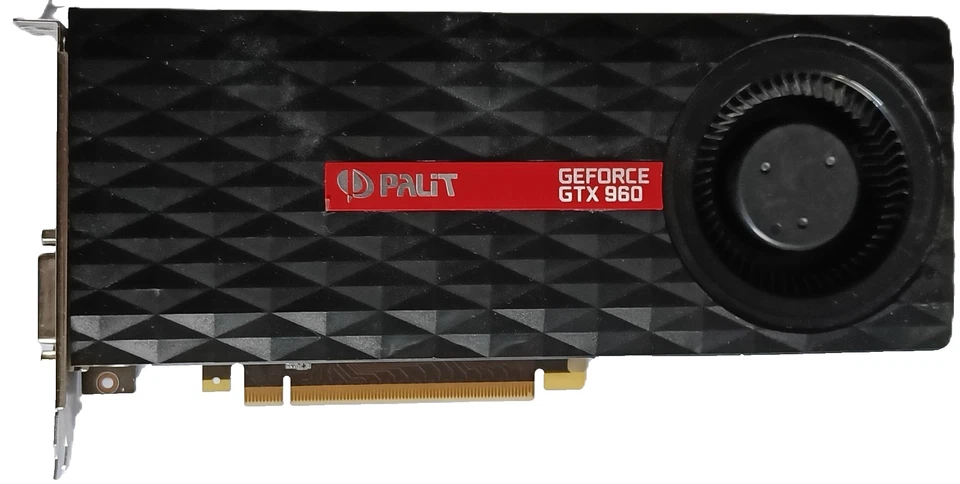 SCHEDA GRAFICA PALIT - NVIDIA GTX960 OC - 2 GB DDR5 128 BIT HDMI, DVI-D, DVI, DP - Immagine 3 di 4