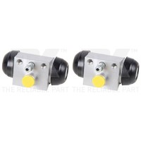 2X NK Radbremszylinder Hinten Passend FüR Audi A1 Seat Arona Ibiza Skoda Fabia K