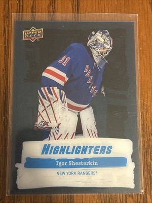 Igor Shesterkin  2022-23 Upper Deck Hockey HIGHLIGHTERS HL-13