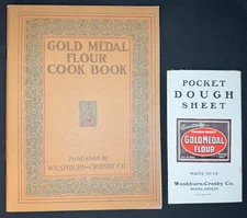Gold Medal Flour Lot of 2 Booklets 1915, 1983 Washburn-Crosby Co VG+