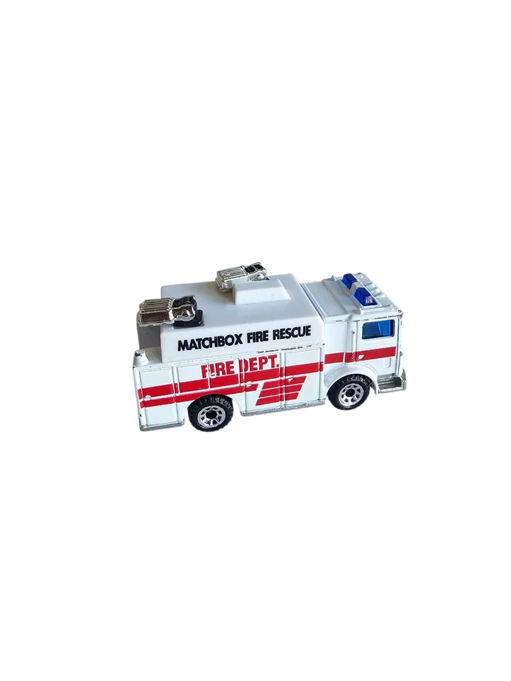 Matchbox Fire Dept. 1991 Camión eléctrico auxiliar Mack diecast 1:84 Foto 3 de 4