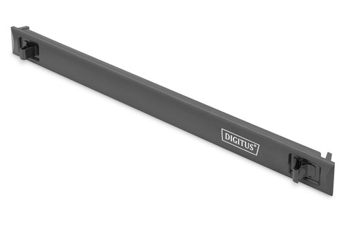 Digitus DN97651 Blind Panel 1 Unit for Rack Cabinets 19" with Clip, Black Plasti
