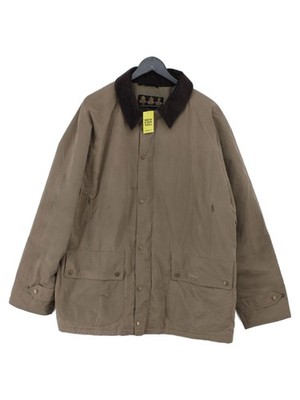 Barbour Mantel Jacke hellbraun
