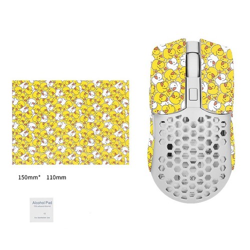 15*11cm DIY Anti-Slip Wireless Gaming Universal Style Mouse Sticker Sweat-Pro YK - Afbeelding 7 van 24