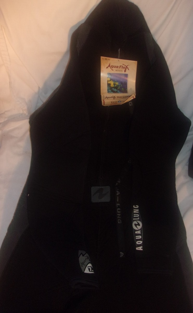 AQUA LUNG MEN'S 7MM WET SUIT SIZE LARGE NEW WITH TAGS BLACK | eBay