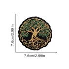 Tree of Life Iron-On Embroidered iron Patch 3 inch wide FREE SHIPPING