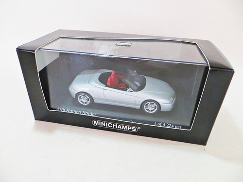 MINICHAMPS 400120330 '2003 ALFA ROMEO SPIDER'. SILVER. 1:43. MIB/BOXED. Ltd Ed - Picture 2 of 5