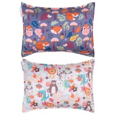 ALVABABY Toddler Pillowcases 2 Pack Organic Cotton Kids Pillow Cover Fit 13"x...