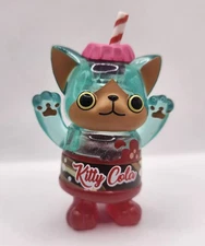 Funko Paka Paka Mystery Mini Soda Kats KITTY COLA (Clear Blue) Vinyl Figure