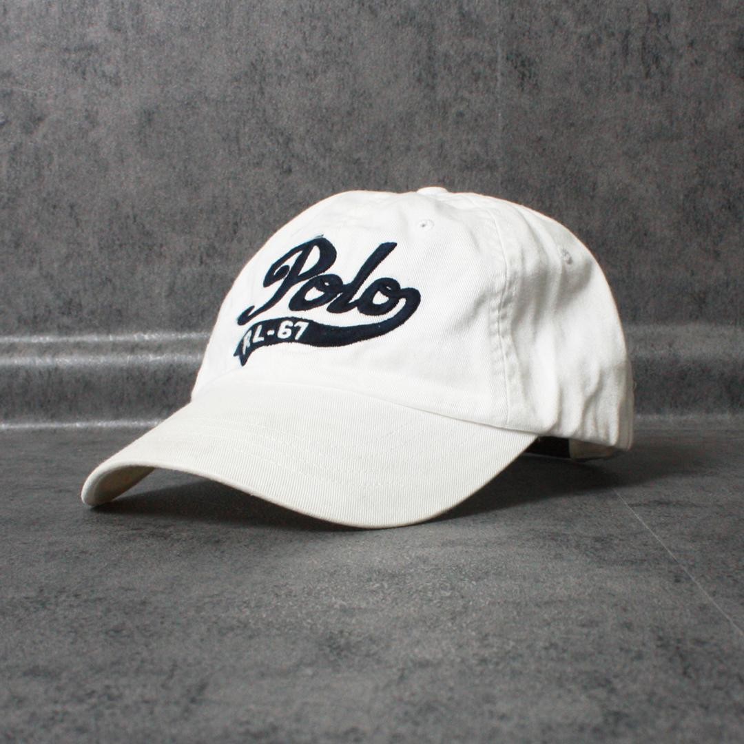 POLO Ralph Lauren Logo Cap White Adjustable size | eBay
