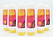 Lot Of 6 Up&Up Sport Sunscreen Lotion SPF 50 16 Oz Target Brand 2.07 per gallon
