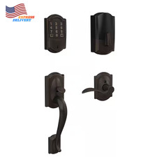 Camelot Aged Bronze Encode Smart Wi-Fi Deadbo...