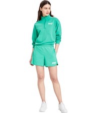 Reebok Womens Logo Casual Walking Shorts