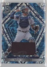 2020 Panini Chronicles Spectra Neon Blue Prizm Swatches 7/99 Gary Sanchez n1u