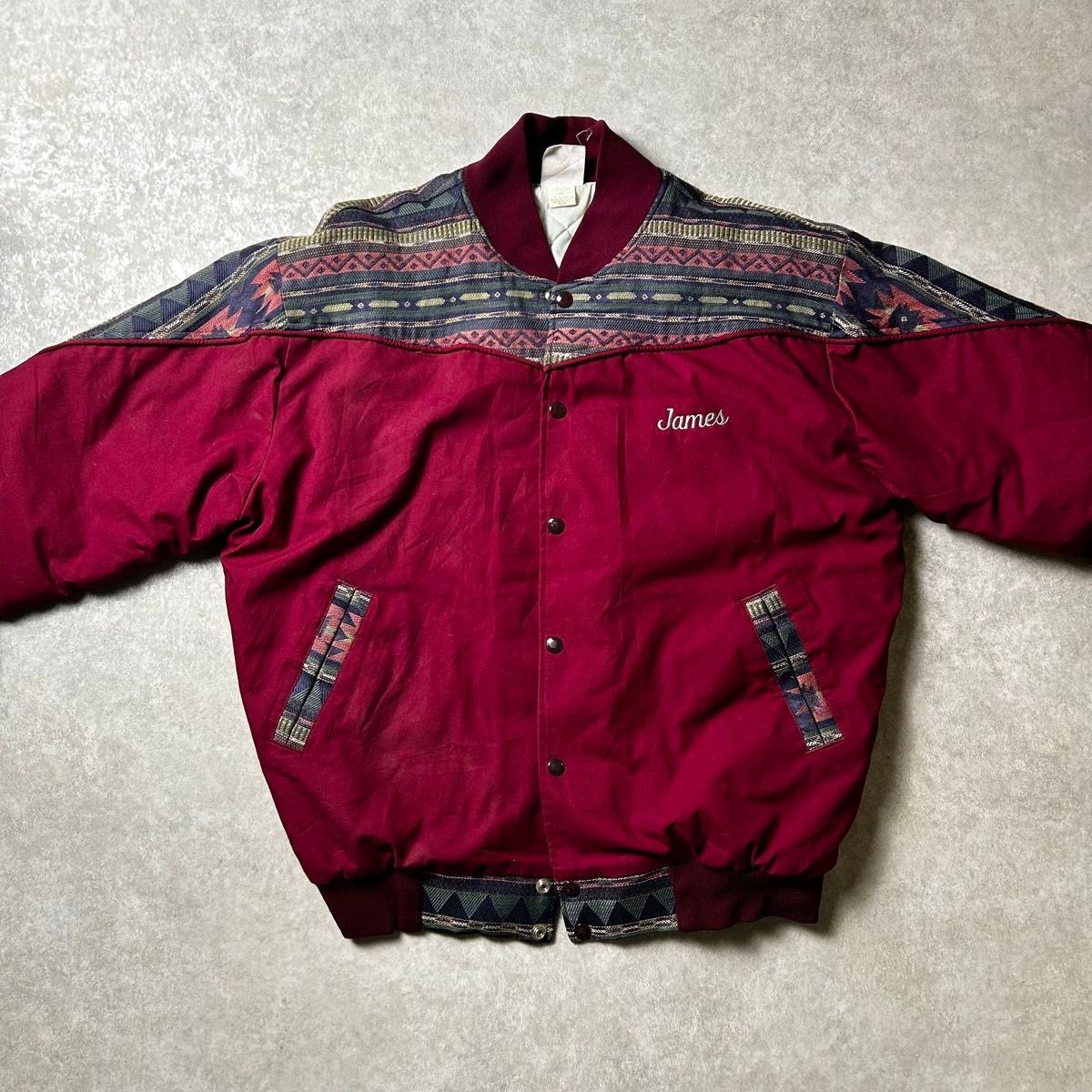 Ultra Rare 90s Native Pattern Panel Switch Award … - image 5