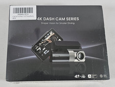 2 Channel 4K Dash Camera w/ Backup Camera 64GB SD Night Vision WiFi App Control