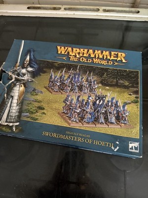 High Elf Realms: Swordmasters of Hoeth - Warhammer The Old World - Box beschädigt