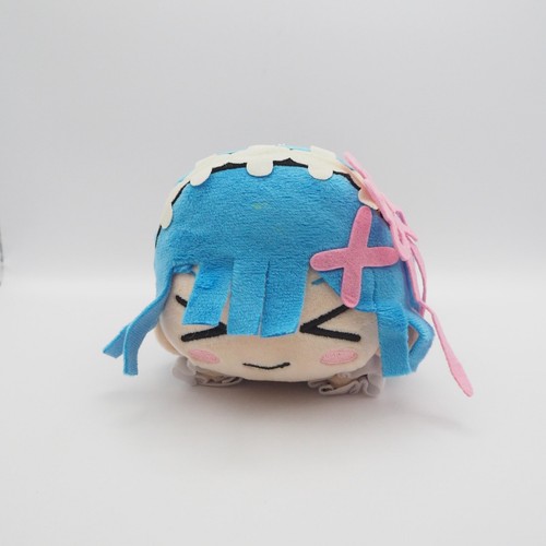 Re:Zero C0512A REM SEGA Nesoberi Laying 6" Mascot Plush Toy Doll Japan - 第 3/9 張圖片
