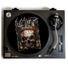 SLAYER Turntable Slipmat for Vinyl Records 12 DJ Slip Mat heavy metal thrash