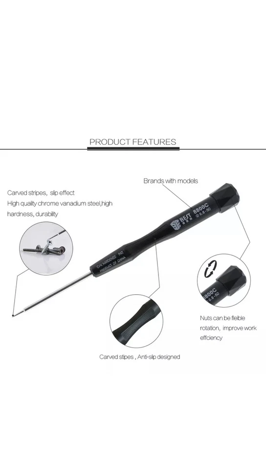 Security Screwdriver Replacement for All Ring DoorBell (1, 2, and Pro version)Mo - Image 3 of 4