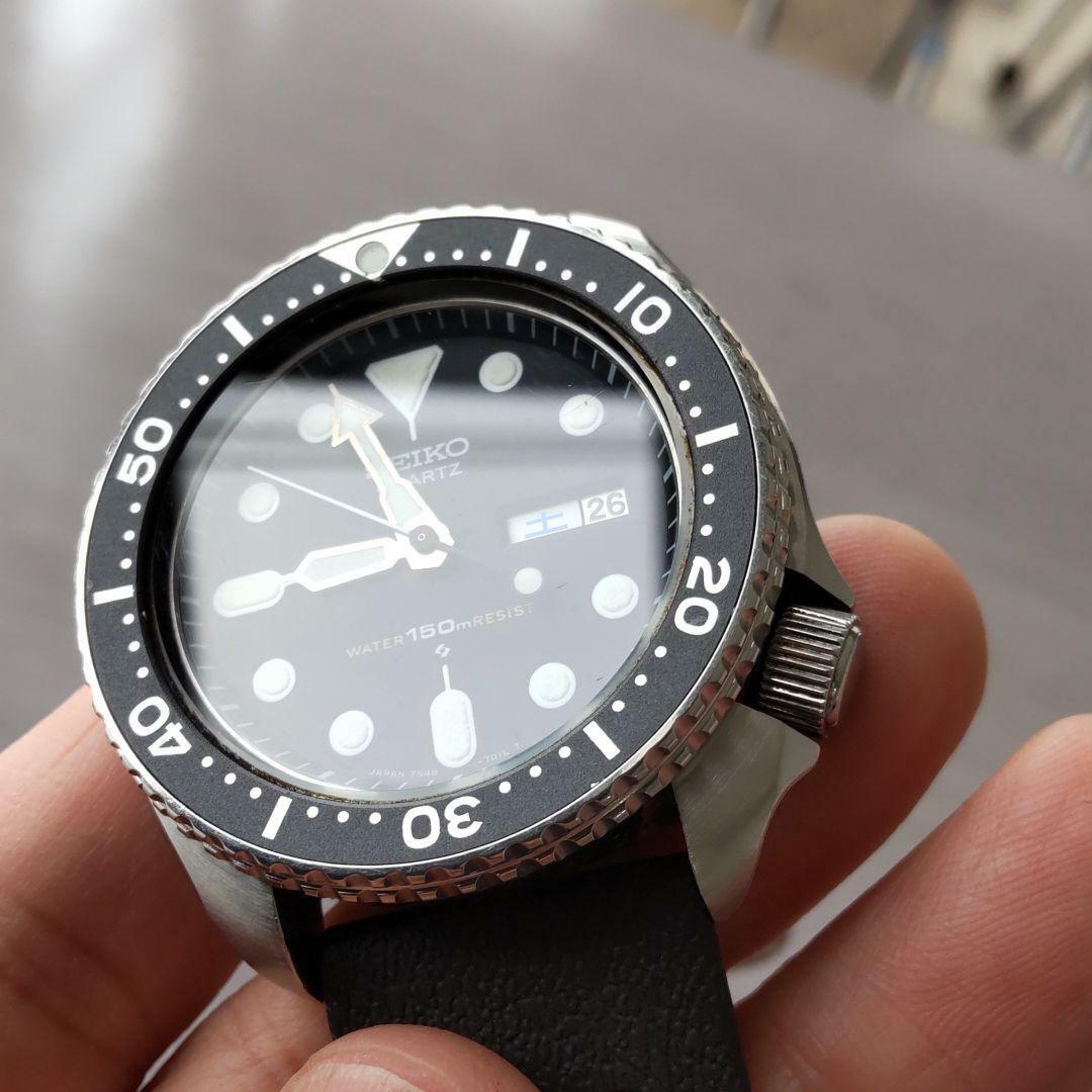 Seiko 7548-7000 Vintage Diver Stainless Steel Day Date Seiko 7548-7000 Vintage Diver Stainless Steel Day Date